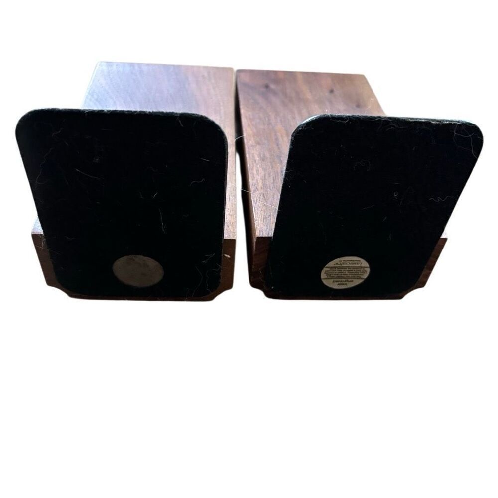 MIT Massachusetts Institute Of Technology 1980-81 Engraved Wooden Bookends - Picture 8 of 8